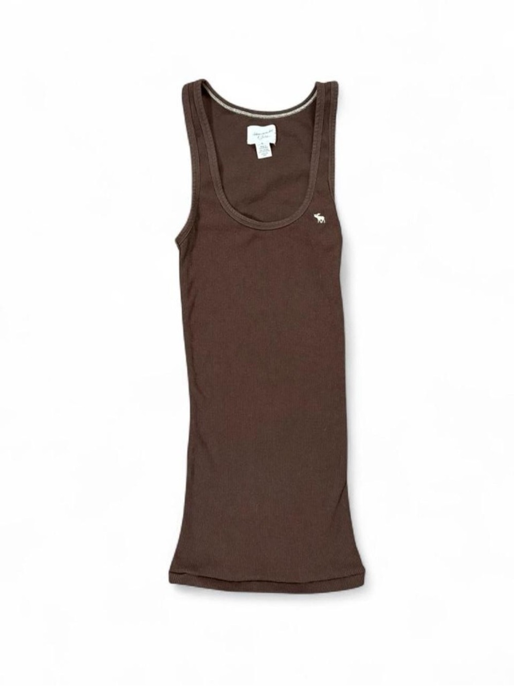 Vintage Y2K Abercrombie & Fitch Brown Tank Top Women’s Size S